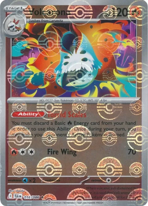Volcarona [Torrid Scales | Fire Wing]