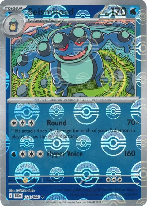 Seismitoad [Round | Hyper Voice | SV]