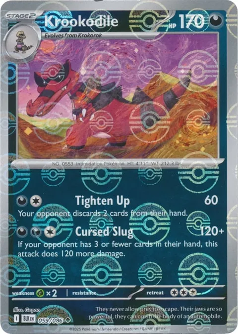 Krookodile [Tighten Up | Cursed Slug]
