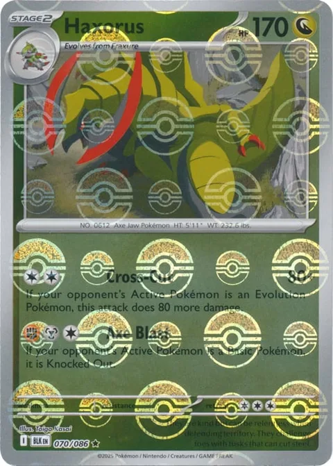 Haxorus [Cross-Cut | Axe Blast]