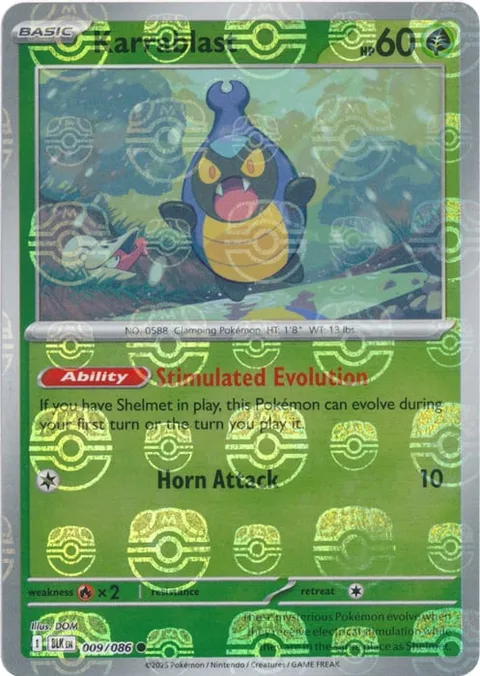 Karrablast [Stimulated Evolution | Horn Attack]