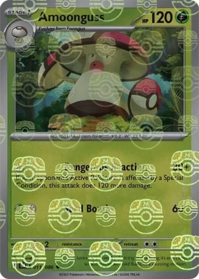 Amoonguss [Dangerous Reaction | Seed Bomb]