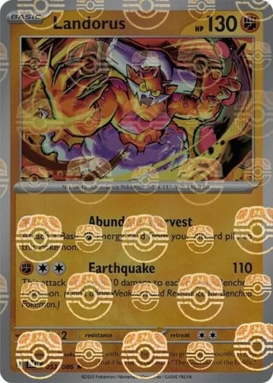 Landorus [Abundant Harvest | Earthquake]