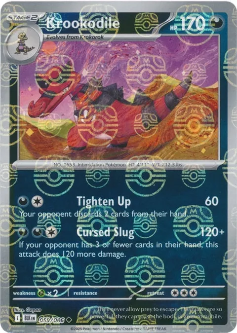 Krookodile [Tighten Up | Cursed Slug]