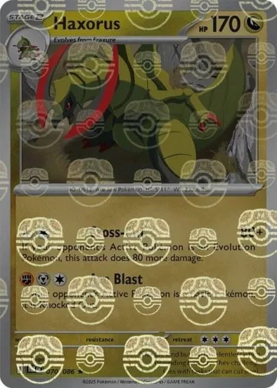 Haxorus [Cross-Cut | Axe Blast]