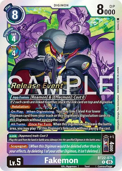Fakemon (BT22-075)