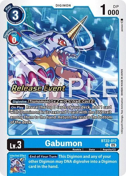 Gabumon (BT22-017)