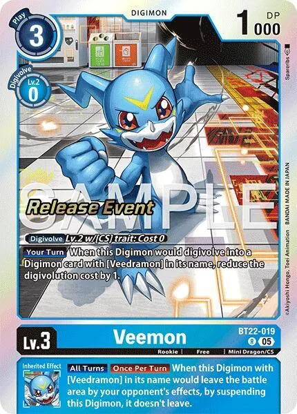 Veemon (BT22-019)