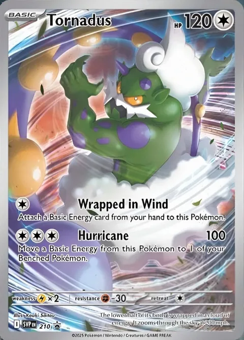 Tornadus [Wrapped in Wind | Hurricane]