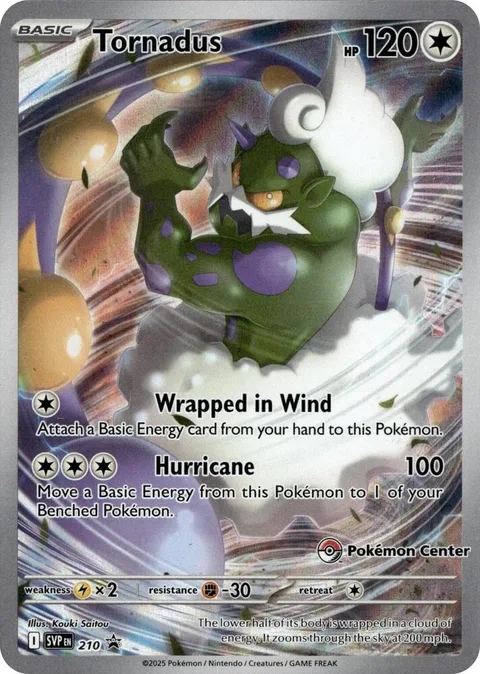 Tornadus [Wrapped in Wind | Hurricane]