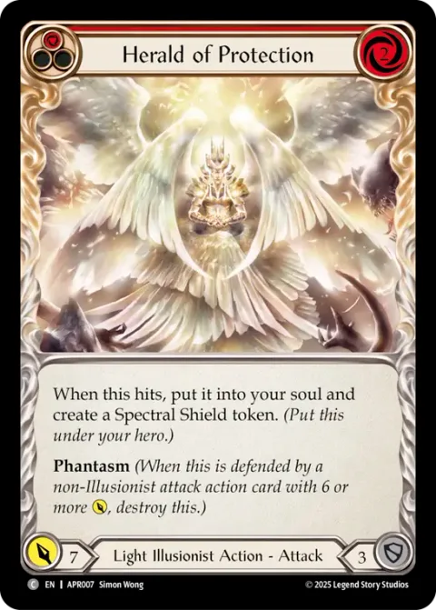 Herald of Protection (Red)