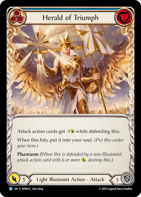 Herald of Triumph (Blue)