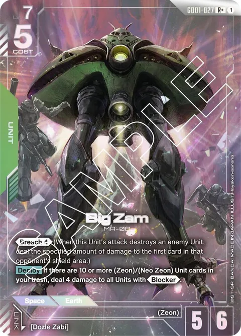 Big Zam (GD01-027)