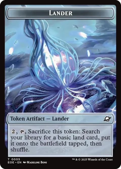 Lander Token // Drone Token (A 1/1)