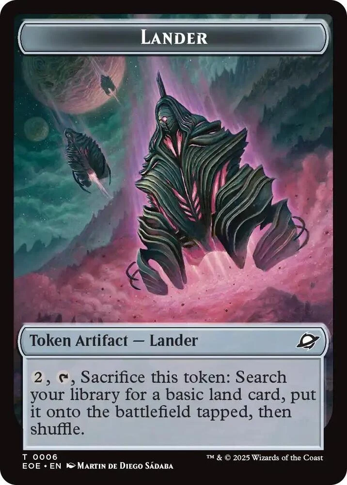Lander Token // Drone Token (A 1/1)