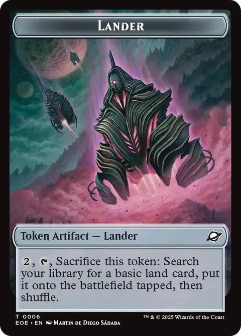 Lander Token // Drone Token (A 1/1)