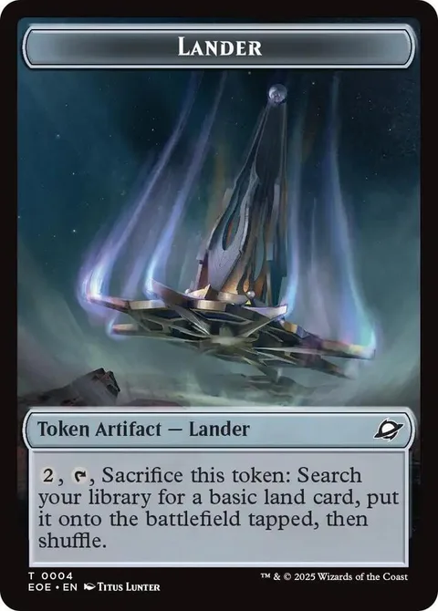 Lander Token // Robot Token (A 2/2)