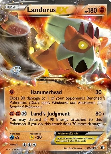 Landorus EX [Hammerhead | Land's Judgment]