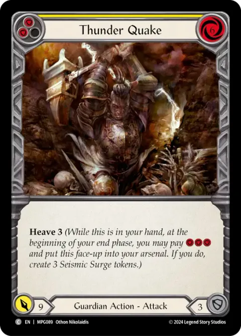 Thunder Quake (Yellow)