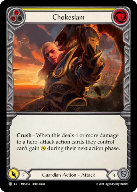 Chokeslam (Yellow)