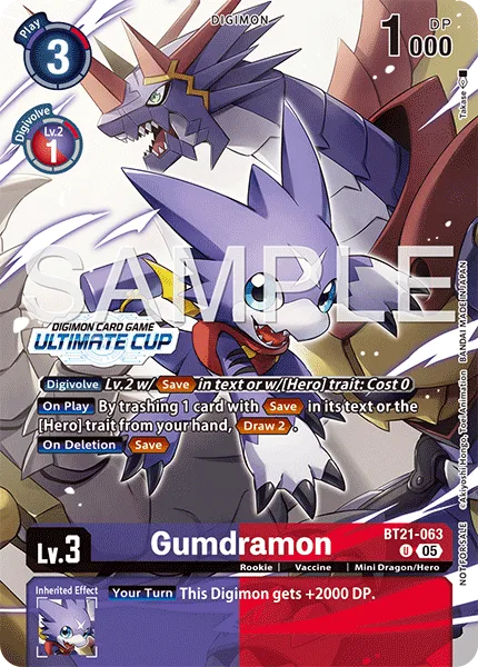 Gumdramon (BT21-063)