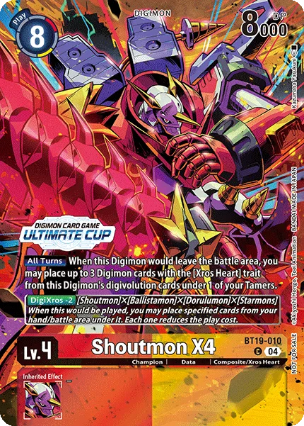 Shoutmon X4 (BT19-010)