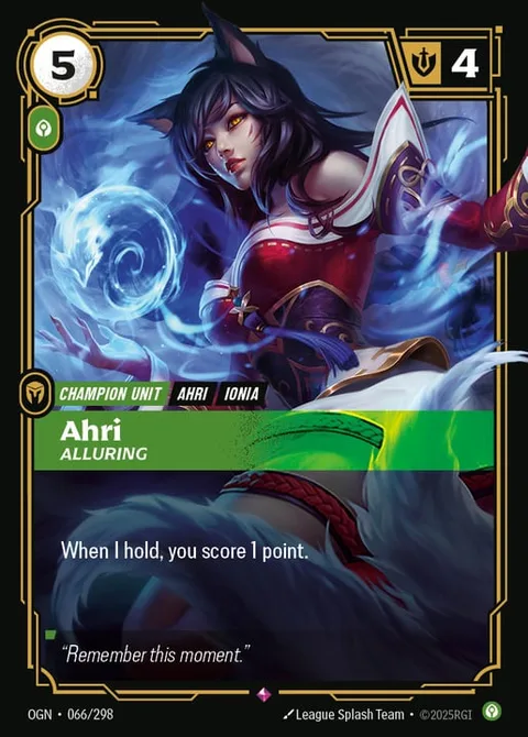 Ahri, Alluring