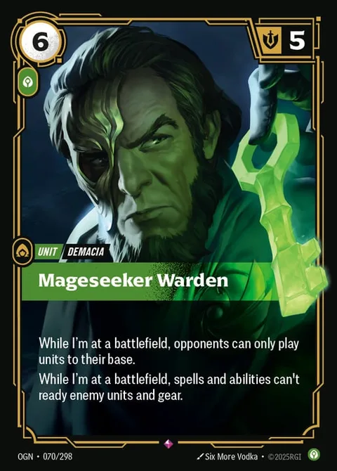 Mageseeker Warden