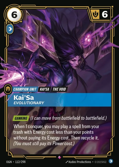 Kai'Sa, Evolutionary