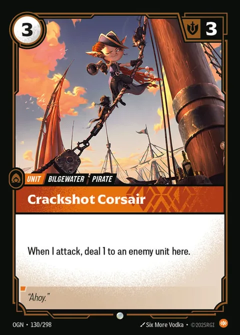 Crackshot Corsair