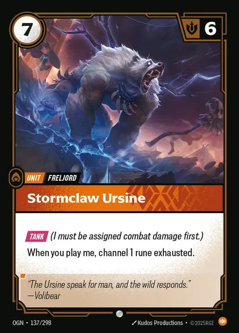 Stormclaw Ursine