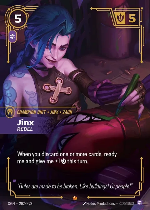 Jinx, Rebel