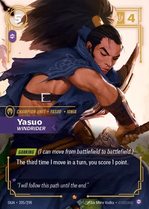 Yasuo, Windrider