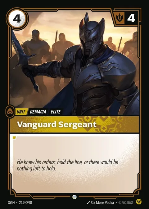 Vanguard Sergeant