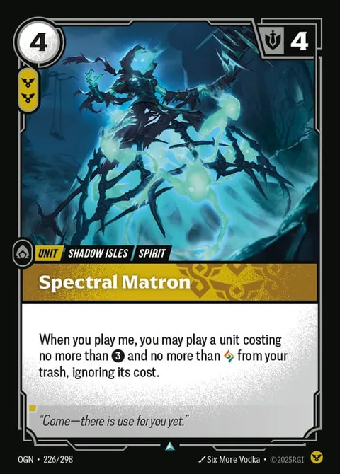 Spectral Matron