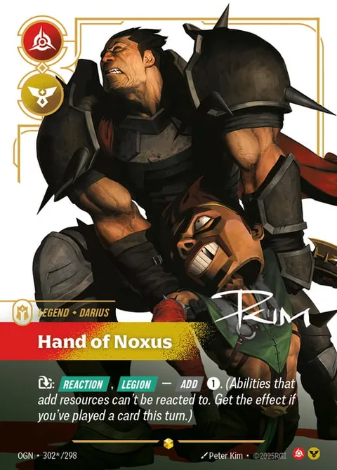 Darius, Hand of Noxus