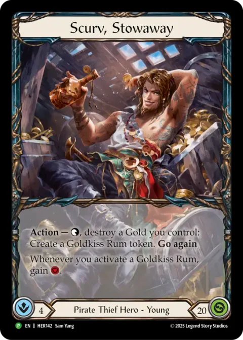Scurv, Stowaway