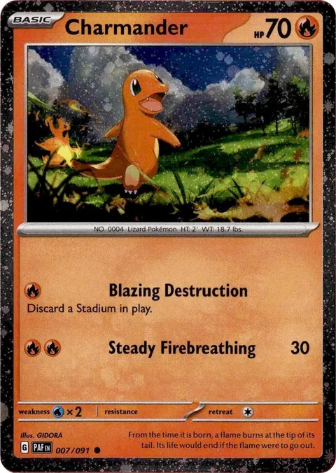 Charmander [Blazing Destruction | Steady Firebreathing]