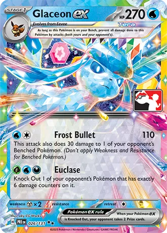 Glaceon ex [Frost Bullet | Euclase]