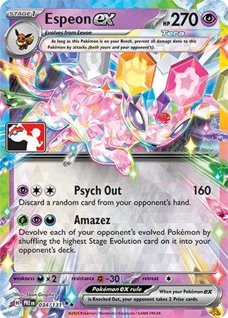 Espeon ex [Psych Out | Amazez]