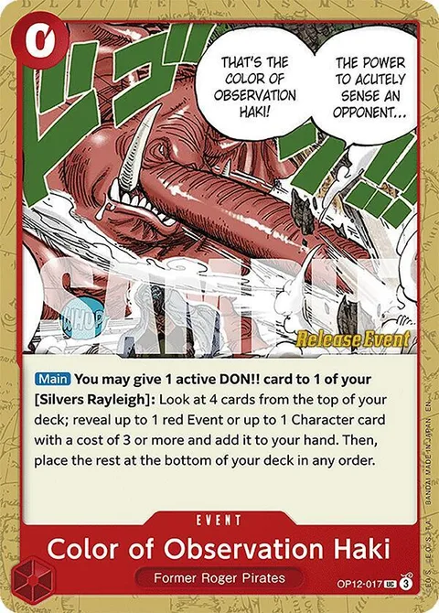 Color of Observation Haki (OP12-017)