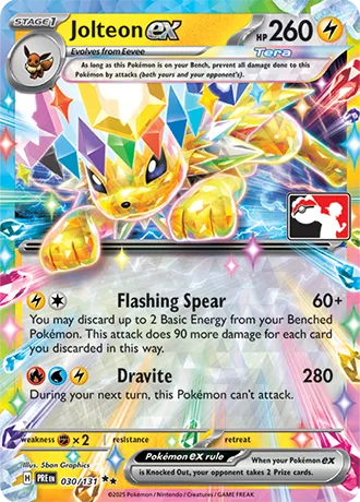 Jolteon ex [Flashing Spear | Dravite]