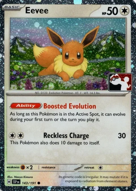 Eevee [Boosted Evolution | Reckless Charge]