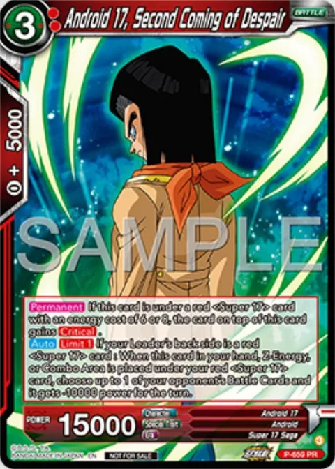 Android 17, Second Coming of Despair