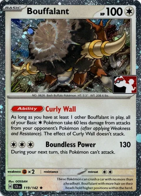 Bouffalant [Curly Wall | Boundless Power]