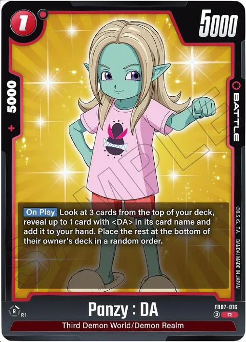 Panzy : DA (FB07-016) [Fusion World]
