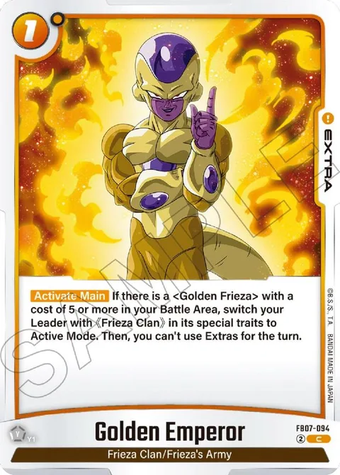Golden Emperor (FB07-094) [Fusion World]
