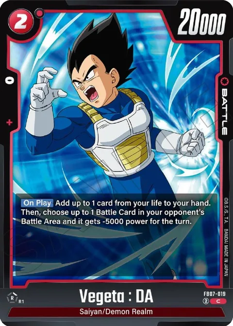 Vegeta : DA (FB07-019) [Fusion World]