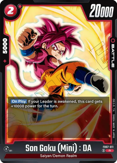 Son Goku (Mini) : DA (FB07-011) [Fusion World]