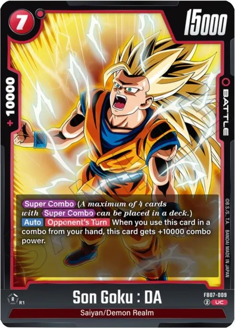 Son Goku : DA (FB07-009) [Fusion World]